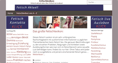 Desktop Screenshot of fetischaktuell.com